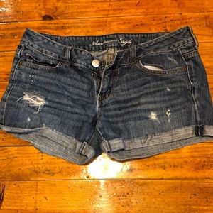 American eagle jean shorts
